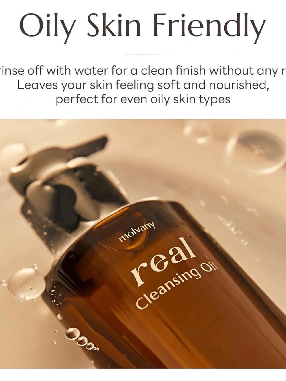 MOLVANY Real Cleansing Oil Exp 10/27